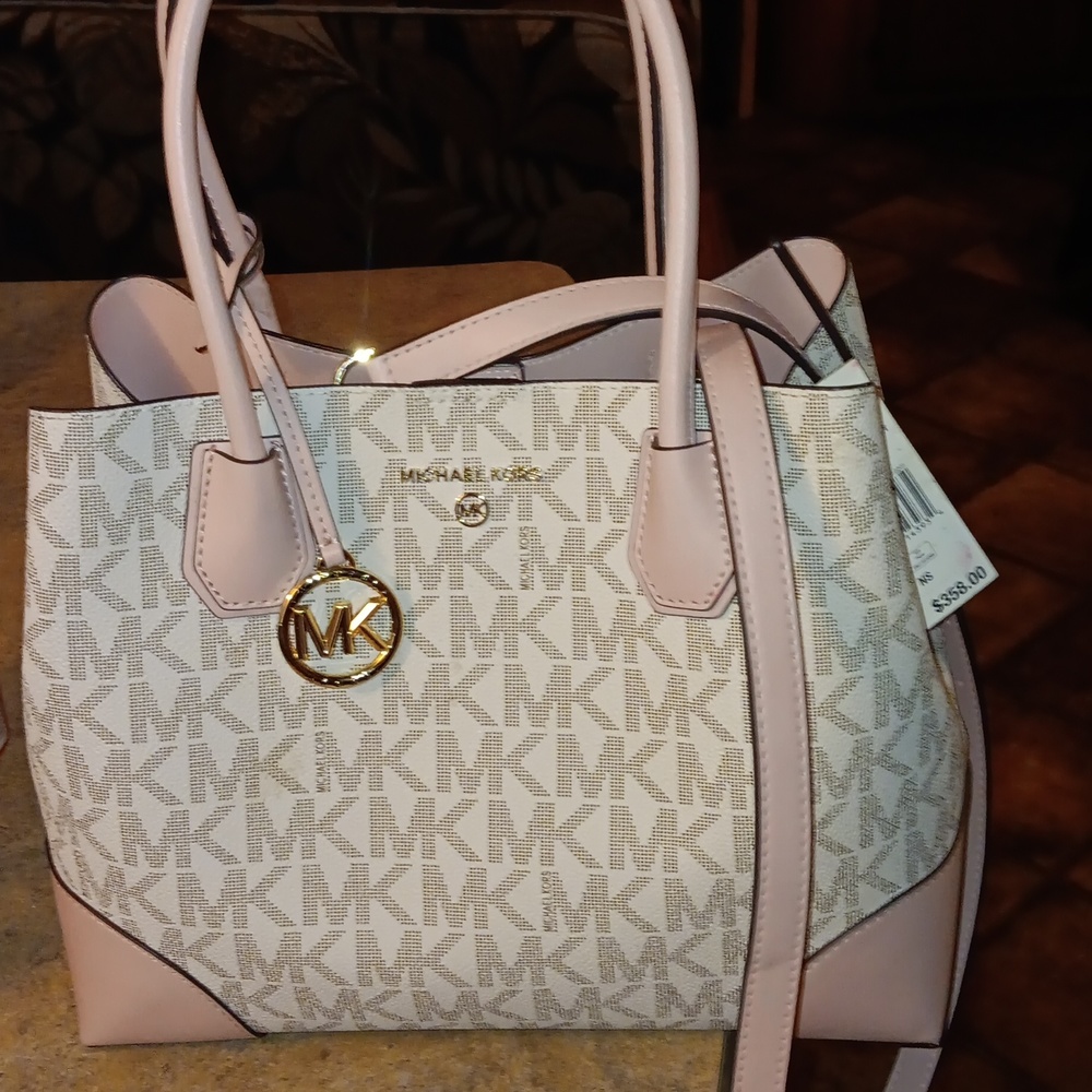 Micheal Kors SMKY RSE MLT tote